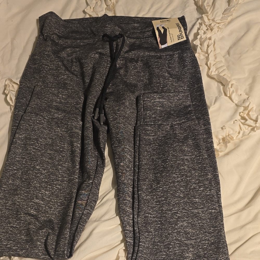 No Boundaries Charcoal Lounge Pants